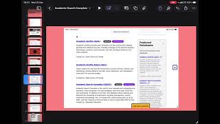 How to find articles in a college library: Academic Search Complete:EBSCO