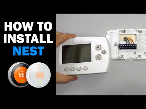 Replacing the HVAC Thermostat (Installing the Nest Thermostat)