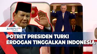 Detik-Detik Erdogan Naik Pesawat, Presiden Prabowo Langsung Mengantar!