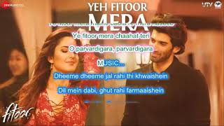 Yeh fitoor Mera - Fitoor (2016) - Arijit Singh - Cover by Amol Mahadik (Scrolling Lyrics)