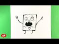 how to draw spongebob squarepants doodlebob step by step for beginners easy pictures to draw