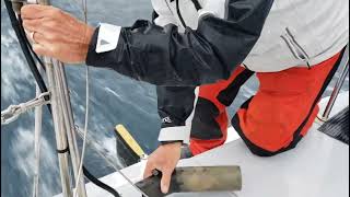 Kernan 68 Peligroso Storm Sails and Emergency rudder test with Keith Kilpatrick in a storm