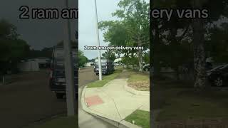 2 Amazon Ram ProMaster Delivery Vans