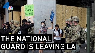 National Guard Pulling Out of LA After Week Supporting Law Enforcement | NBCLA