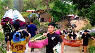 Sính Lễ xin cưới cô dâu nùng bản biên giới - Nhìn sang bên là Trung Quốc