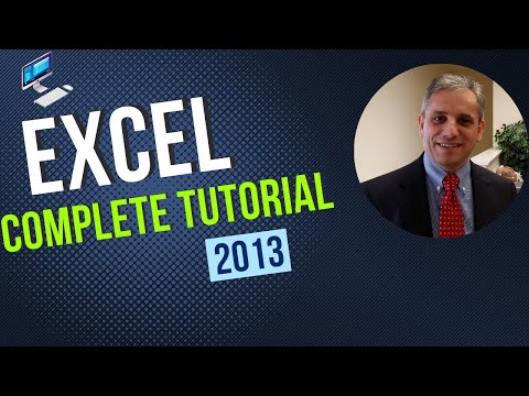 Excel 2013 Tutorial: A Comprehensive Guide to Excel for Anyone Excel 2013 Tutorial: A Comprehensive Guide to Excel for Anyone