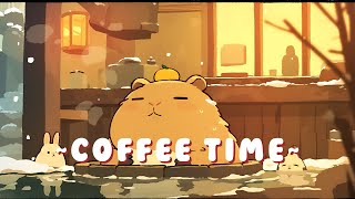 Capybara Chill Station | Relaxing Music for Work/Study 🌸 ☕