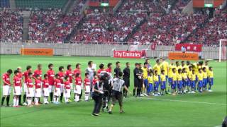 浦和レッズvsアーセナルFC　選手入場～Kick off さいたまシティカップ2013