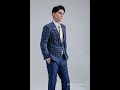 【芊翔西服 MARCO BRUNO】優雅時尚藍色格紋西裝｜結婚禮服租借｜成品西服｜手工訂製