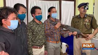 Four cadres of militant outfit surrender before Tripura Police