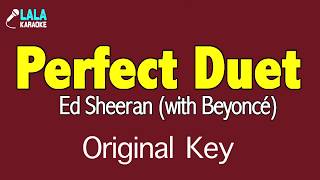Ed Sheeran _ Perfect Duet (feat. Beyonce) / LaLa Karaoke 노래방
