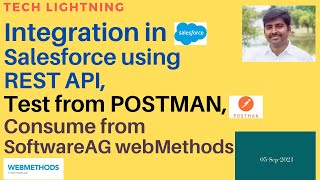 Integration in Salesforce using REST API |  Postman  |  Consume from webMethods using OAuth Token