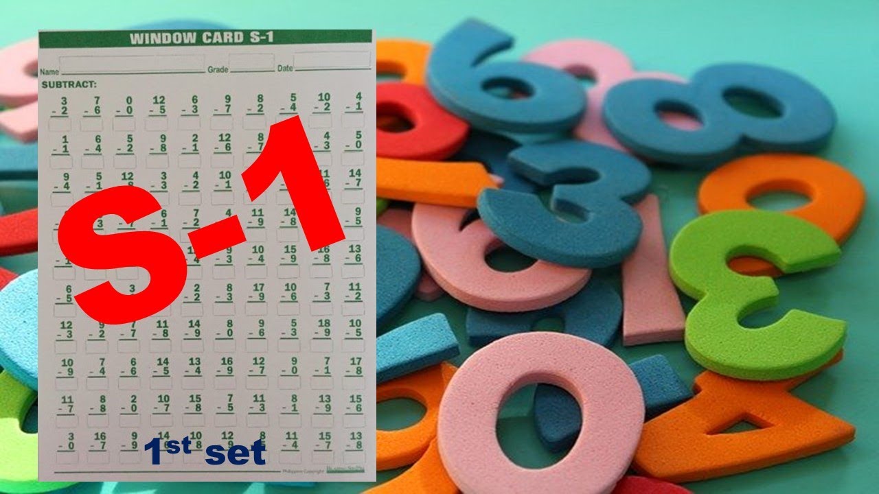 S 1 Ddcard Test Practice Set 1 Window Card Youtube