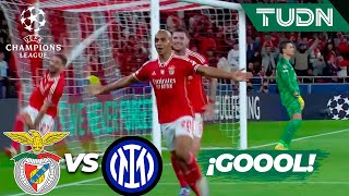 ⚽️⚽️⚽️ ¡JOAOOOO TRIPLETE! Gol que finiquita | Benfica 3-0 Inter | UEFA Champions League 23/24 | TUDN