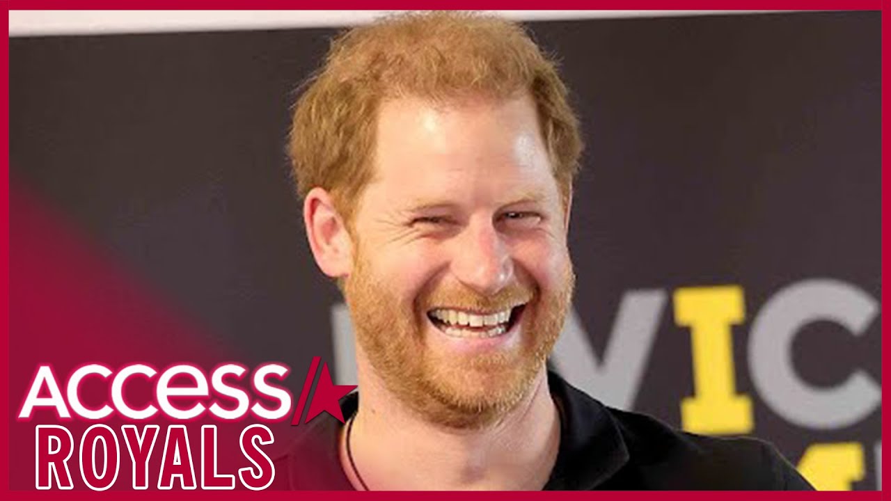 Prince Harry Jokes That He's 'Doomed' To Lose His Hair - YouTube