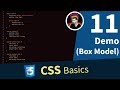 CSS Tutorial — Box Model Demo (11/13)