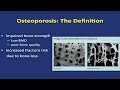 Save Your Bones: Osteoporosis Update 2014 - Research on Aging