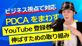 青汁王子がYouTube登録者数を伸ばすための取り組みについてビジネス視点で語る。キーワードはPDCA！