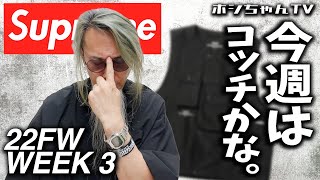 【Supremeのお時間です。今週はNIKE ACG コラボですが. . . 今週はアチラの方が. . . . 】'22FW. WEEK 3【★ISSUE ☆247】