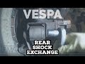 vespa REAR SHOCK exchanging | BITUBO | FMP-Solid PASSion |