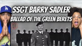 Wow! | FIRST TIME HEARING - SSgt Barry Sadler -  Ballad Of The Green Berets REACTION