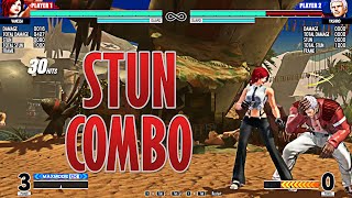 KOF XV: VANESSA Stun combo with just 1 quick max [KOFXV]