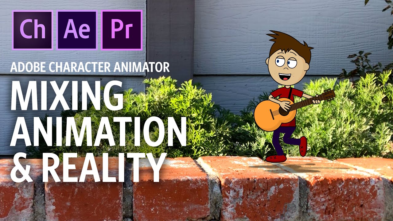 Mixing Animation And Reality (Adobe Character Animator Tutorial) - YouTube