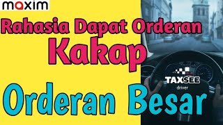 Rahasia dapat orderan Kakap atau orderan Besar