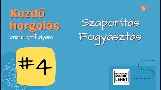 Kezdő Horgolás Tanfolyam #4 - Szaporítás, fogyasztás