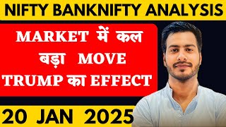 NIFTY PREDICTION FOR TOMORROW \u0026 BANKNIFTY ANALYSIS FOR 20 JANUARY 2025  | MARKET ANALYSIS  TOMORROW