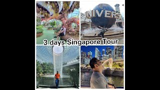 3 days Singapore Tour (Gardens By the bay, Sentosa Island,  Malin- Marina Bay)