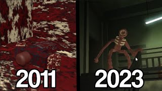 The Difference Between Roblox Horror Games From 2011 To Now