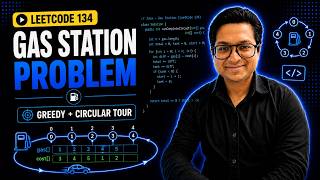 Gas Station Problem in Java | LeetCode 134 | Day 12 | 100 Days of DSA with JAVA