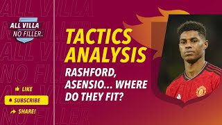 TRANSFERS \u0026 MATCH PREVIEW | RASHFORD \u0026 ASENSIO | ASTON VILLA V SPURS