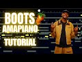 How To Make BOOTS Amapiano Like SHAKAMAN YKTV | FL Studio Mobile 