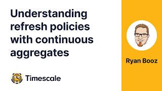 #TimescaleTuesday - Fixing Continuous Aggregate Refresh Policies