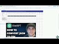 how to convert json to csv with chatgpt full 2024 guide