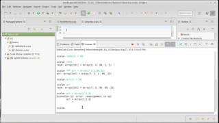 Arrays and Lists (in Scala)