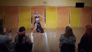 Juliette Riviera - Fusion Belly Dance Solo - Ballam Studio, Houston TX, December 2024