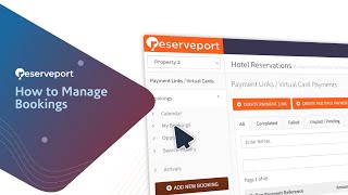 Reserveport by Pesapal: How to Manage Hotel Bookings from the Dashboard