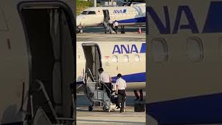 パイロット搭乗！ANA WINGS Bombardier DHC-8-402Q Dash 8 大阪国際（伊丹）空港 #Shorts