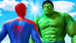 THE INCREDIBLE HULK VS THE AMAZING SPIDER-MAN - SUPER EPIC BATTLE | KjraGaming