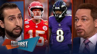 Chiefs vs. Ravens in Week 1 opener, Who is the biggest threat in the AFC? | NFL | FIRST THINGS FIRST