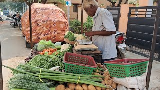 வீட்டுக்கே வரும் காய் வண்டி part 8 #vegetables #market #daily #tamil