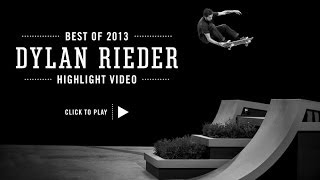 Street League's Best of 2013: Dylan Rieder