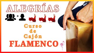 El acompañamiento del cajón Flamenco por Alegrías