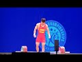 lijun chen first attempt at 145 kg in the snatch 62 kg category