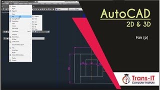 AutoCAD | Tutorial | Understanding AutoCAD Pan command