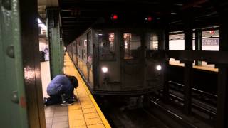 ᴴᴰ NYC Subway: IRT LO V Departs Eastern Parkway - Brooklyn Museum via the 2 Line.