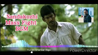 Athadi Varan Varan Sandakozhi - Mass Fight BGM | Yuvan | Whatsapp Status